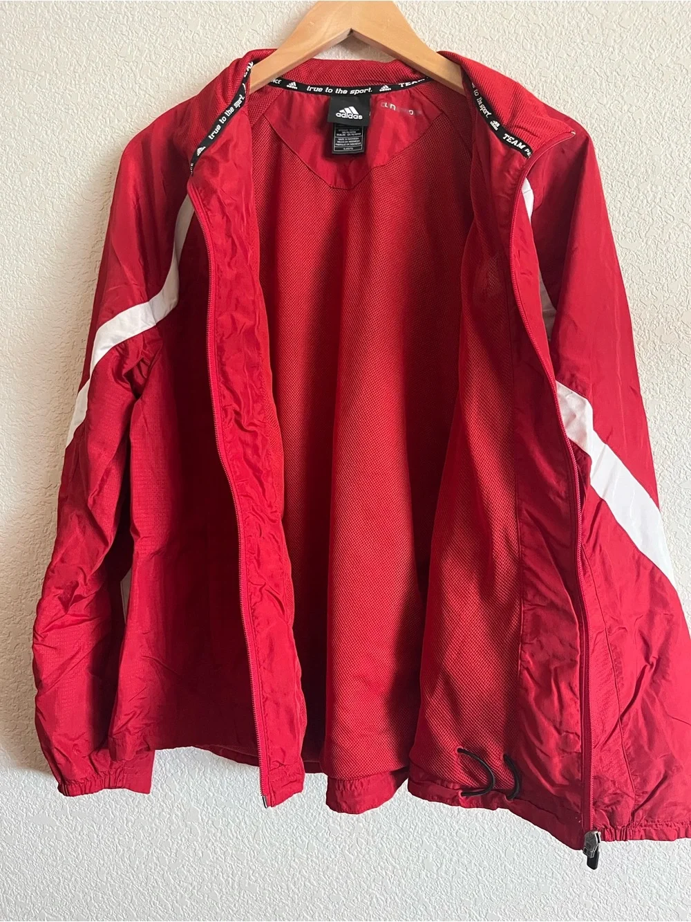 Adidas Nebraska Cornhusker Women’s Windbreaker - Picture 6 of 11